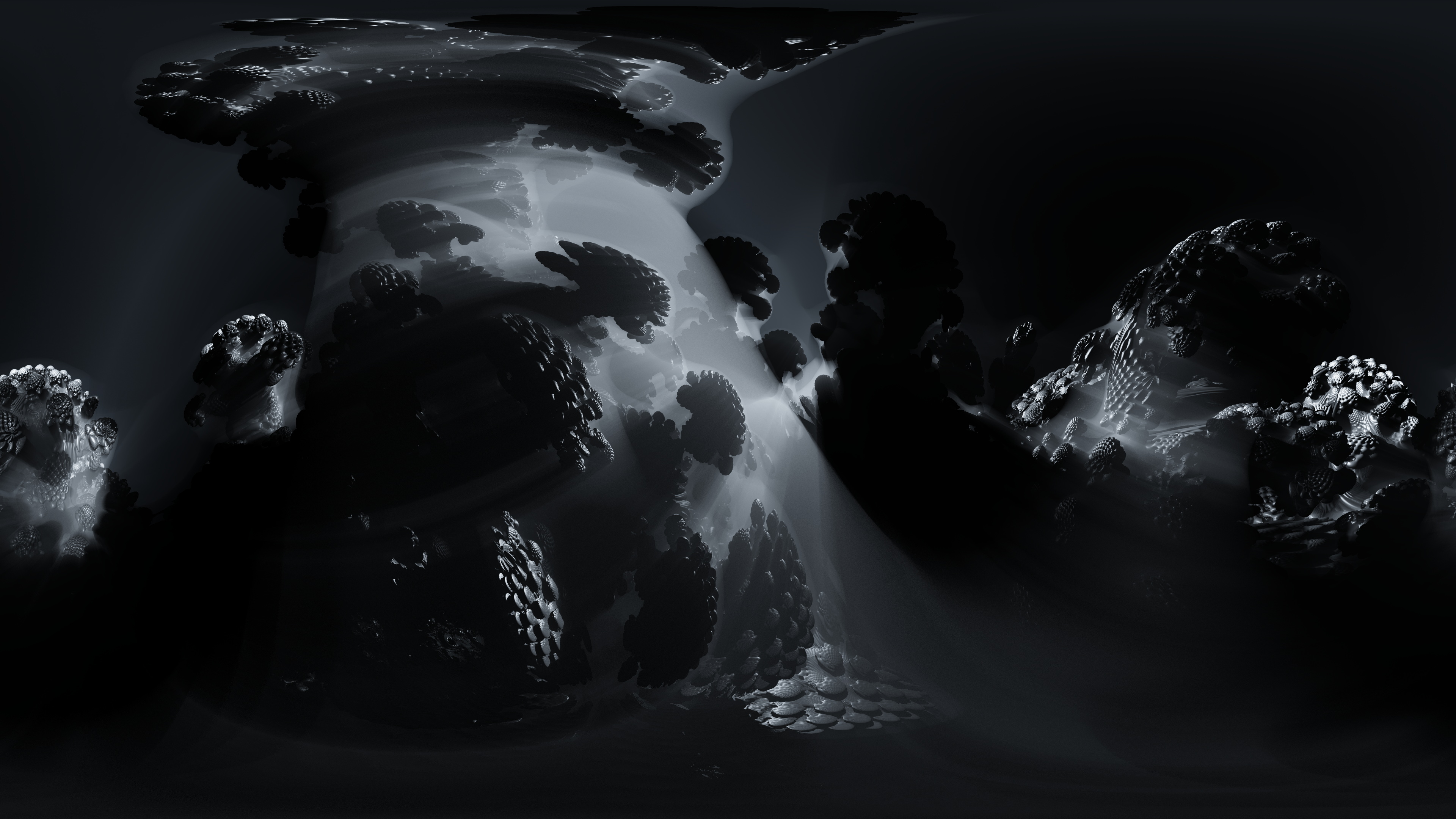 baroque deepness 4k wallpaper art and dual monitor background